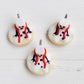 Melting Snowman Sugar Cookie Charm