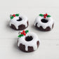 Christmas Chocolate Bundt Cake Earrings