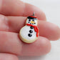 Snowman Sugar Cookie Charm