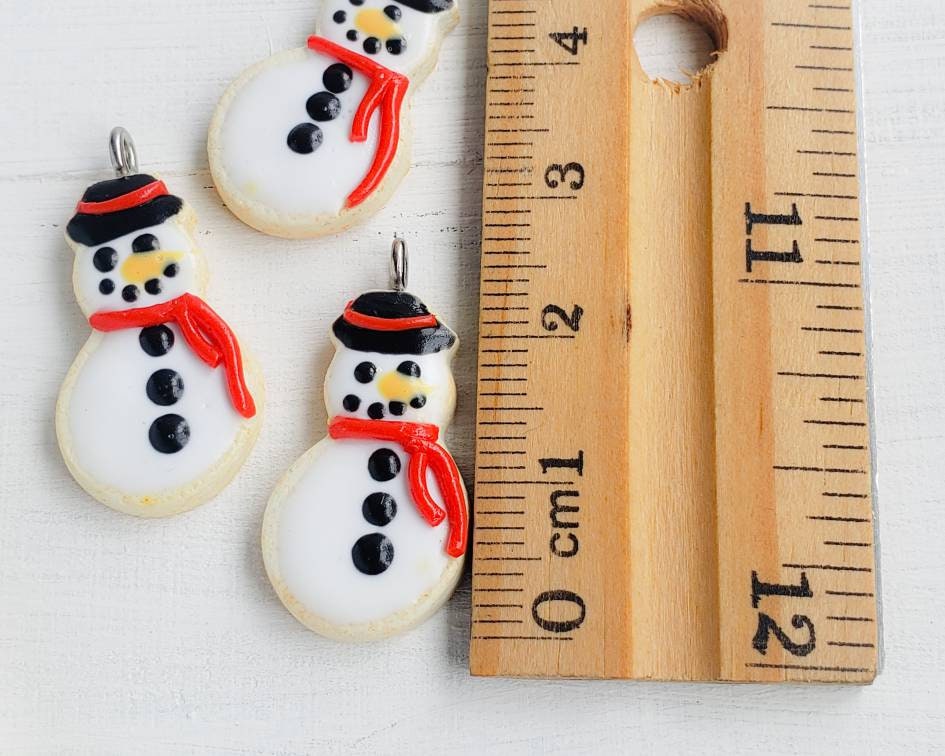 Snowman Sugar Cookie Charm