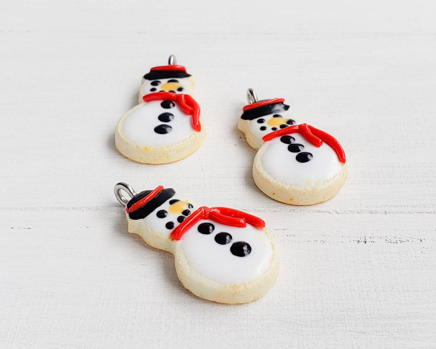 Snowman Sugar Cookie Charm