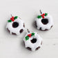 Christmas Chocolate Bundt Cake Earrings