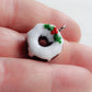 Christmas Chocolate Bundt Cake Earrings