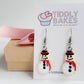 Snowman Sugar Cookie Earrings