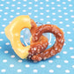 Cheese Dipped Pretzel Shoe Charm