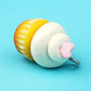 Vanilla Heart Cupcake Charm