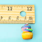 Rainbow Star Cupcake Charm