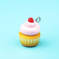 Raspberry Cupcake Earrings